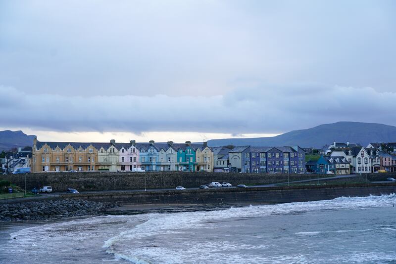 The waterfront of Bundoran town. Photograph: Enda O'Dowd